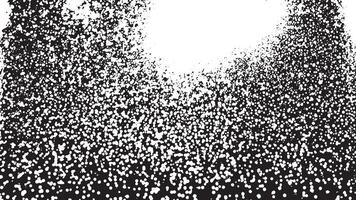 Raw Black Grunge Texture on White Canvas Gritty and Distressed for Backgrounds vector