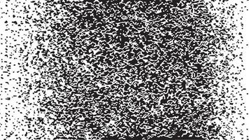 Black Noise Texture on Crisp White Background for Overlay and Background Uses. vector