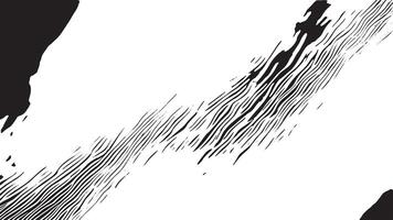 Blackened Monochrome Texture with Distress Effect on a White Canvas vector