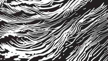 Black Texture Layered on White Background Monochrome Design for Texture and Overlay vector