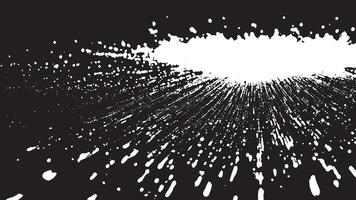 Aged Black Gritty Texture with Distressed Edges Perfect for Overlay and Background Use vector