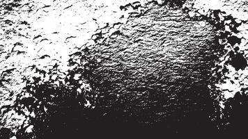 Weathered Grunge Plaster Wall Texture Monochrome and Distressed for Black and White Background Overlays vector