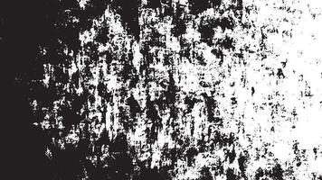 Black and White Distressed Grunge Noise Texture for Monochrome Background and Overlay Applications. vector