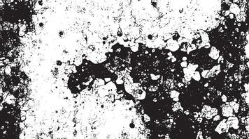Eroded Black on White Texture for Grunge Backgrounds and Overlay Layers vector