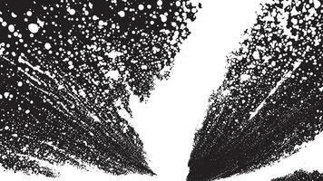 Worn Black Gritty Texture Distressed and Grunge Style for Monochrome Backgrounds vector
