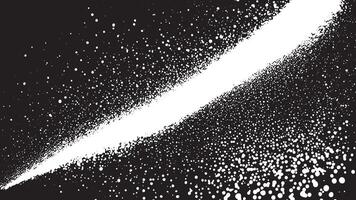 Dark Black Gritty and Distressed Texture Monochrome Grunge Overlay for Backgrounds vector