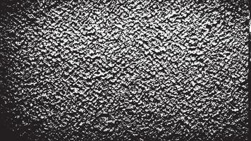 Grunge and Distressed Black Texture on White Canvas with Fine Noise Overlay for Backgrounds. vector