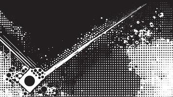 Black Distressed Grunge and Gritty Texture for Monochrome Background and Overlays vector
