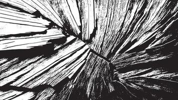 Blackened Grunge Effect with Monochrome Distress on White Canvas vector
