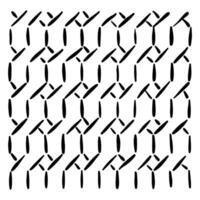 Abstract black and white dot and line pattern vector