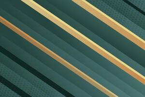 Green gradient modern geometric abstract background vector