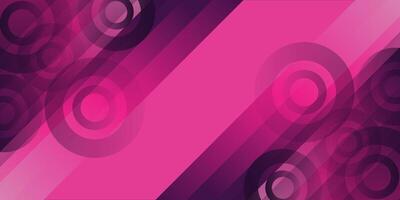 Abstract geometric background with gradient circle shapes vector