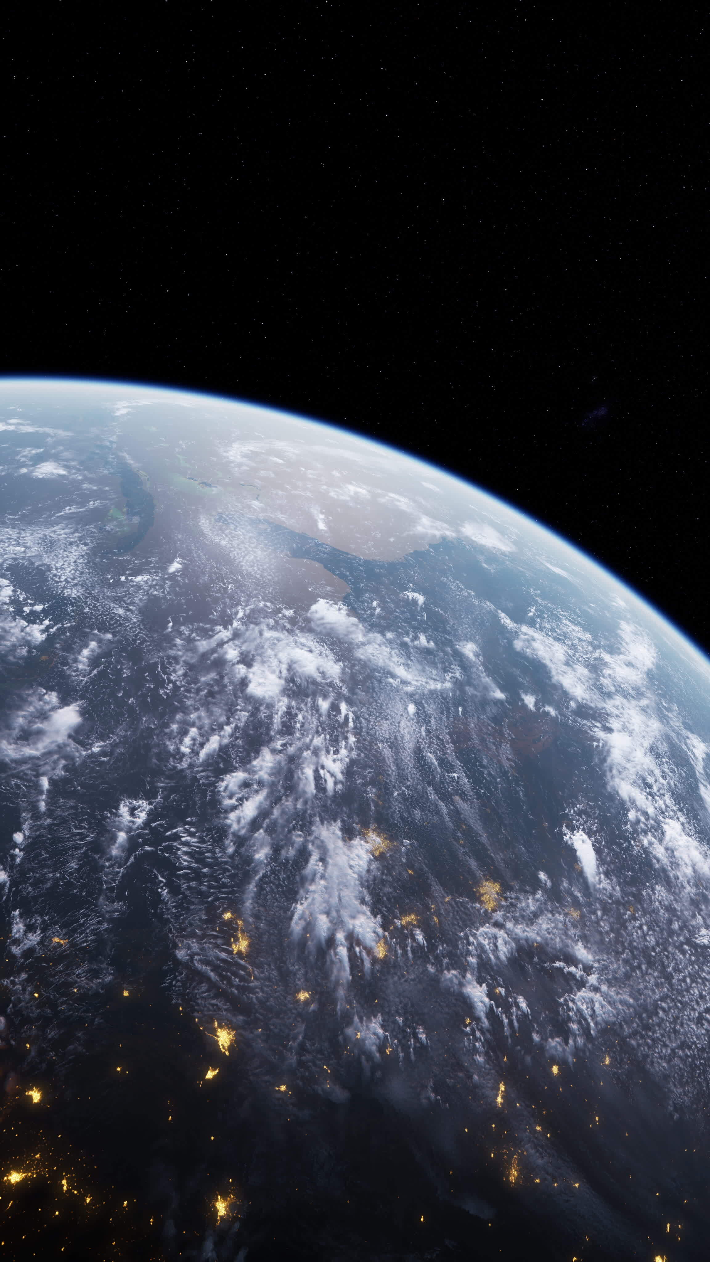 view of earth from spacex