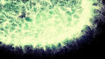 Abstract lighting, dust, particle and glare on a dark background video