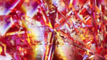 A vibrant abstract background with blurred red and yellow shapes video