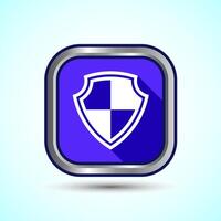 Shield Icon Button Design Illustration. Security, Protection Icon7 vector