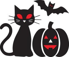 A Halloween holiday icon created for multipurpose use. The design is simple, creative, and adaptable, making it great for things like logos, posters, t-shirt designs, and other graphic projects vector