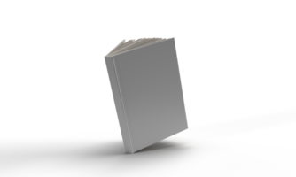 Book open white isolate background mock up empty blank template design paper page business education study catalog cover advertisement sale product model textbook brochure marketing diary image office png