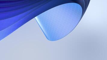 Smooth Floating Shapes Abstract Backdrop video