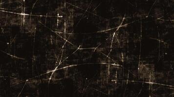 Gritty grunge background with distressed scratches, grainy noise texture and particles. Sepia toned weathered vintage style. Full HD and looping grungy animation. video