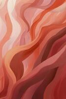 Abstract botanical art featuring soft colors and delicate shapes in a contemporary design photo