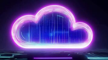 Cloud computing network safe encrypted storage personal data protection verified technology encryption security protocol wireless file transfer drive service cyberspace global database video