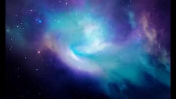Moving nebulas space travel hyperlapse floating through galaxy stars planet universe cosmic travel outer space timelapse journey exploration nebula infinity colorful motion futuristic sci video