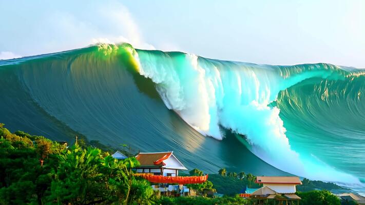 Tsunami wave Tsunami wave