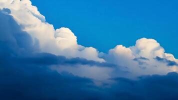 Vivid colorful sky timelapse sunset dawn heaven fluffy clouds beautiful summer spring weather sunny day happiness joy background cumulus cloud meditation meteorology realistic soft shapes video