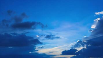 Vivid colorful sky timelapse sunset dawn heaven fluffy clouds beautiful summer spring weather sunny day happiness joy background cumulus cloud meditation meteorology realistic soft shapes video