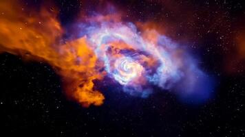 Moving nebulas space travel hyperlapse floating through galaxy stars planet universe cosmic travel outer space timelapse journey exploration nebula infinity colorful motion futuristic sci video