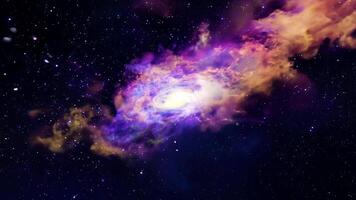 Moving nebulas space travel hyperlapse floating through galaxy stars planet universe cosmic travel outer space timelapse journey exploration nebula infinity colorful motion futuristic sci video