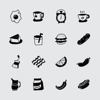 cafe menu collection illustrator vector
