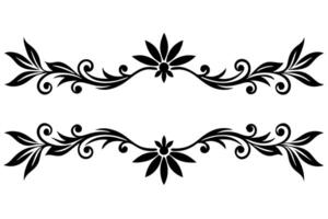 Set of Decorative Border Designs Art vector