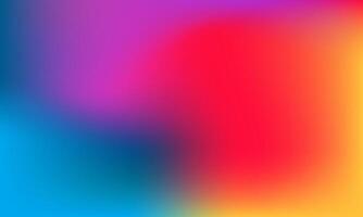 Gradient colorful abstract background. Blurred bright colors mesh background. vector