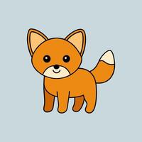 Adorable Basic Dingo Art for Various Designs vector