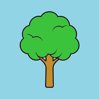 A Stunning and Highly Detailed Illustration of a Majestic Tree with Rich, Textured Leaves and Elegant Branches, Perfect for Nature-Themed Art and Design vector