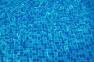Texture of water in swimming pool for background photo