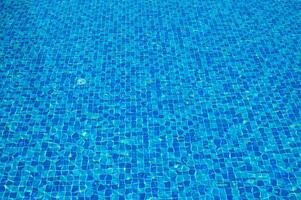 Abstract background with water ripples from a swimming pool photo