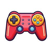 colorful game controller design vector