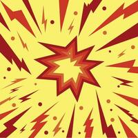 Explosion Abstract Background vector