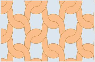 Seamless abstract pattern on orange background doodle image Graphic linear wallpaper vector