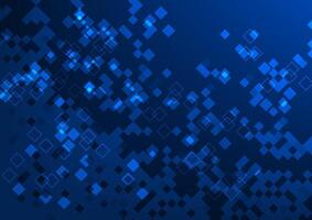 Abstract background technology. Layered geometric squares represent the massive cyber technology data collection of artificial intelligence AI systems. Illustration, , poster. vector