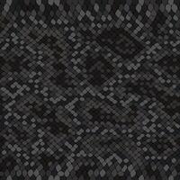 Snake skin pattern. Black viper, drawing on the skin. Reptile surface monochrome leather texture. Animal background for printing vector