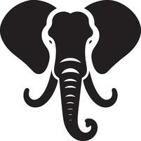 Elephant head Royalty Image vector