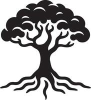 Banyan Tree Art, Icons, and Graphics vector
