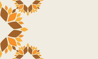 soft color flower petal background vector