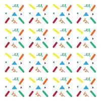 Pattern background design vector
