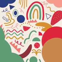 Pattern shape design vector