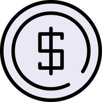 Pricing Line Filled Icon vector